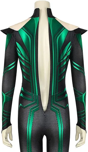 Vista 4 de Traje de cosplay de Hela Goddess para mujer con capa de Halloween