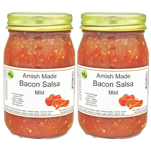 Vista 14 de Amish Made Salsa - Tarros de 2 a 16 oz (maíz mediano)