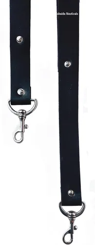 Vista 3 de Soporte de rana de cuero para espada de caballería