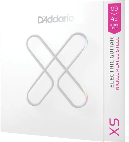 Vista 7 de D'Addario - Cuerdas de guitarra eléctrica con revestimiento de níquel XS, XSE1156, calibre Med Top/X-Heavy Bottom 11-56, juego de 6 cuerdas, paquete