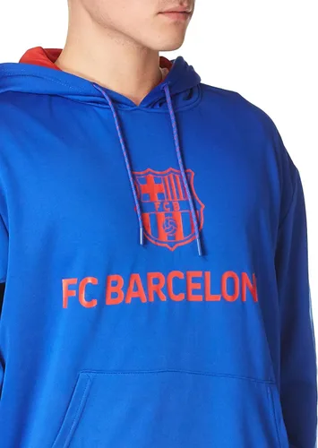 Vista 3 de Icon Sports FC Barcelona Lionel Messi 10 - Sudadera con capucha para hombre adulto