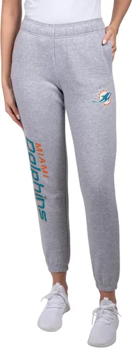 Vista 51 de Ultra Game NFL - Pantalones deportivos de vellón supersuaves para mujer Gris brezo