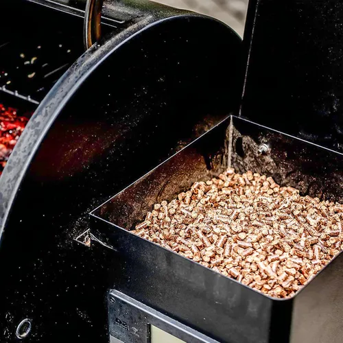 Vista 5 de Bear Mountain - Pellets de madera natural para ahumador, parrilla y barbacoa, 20 libras, manzana