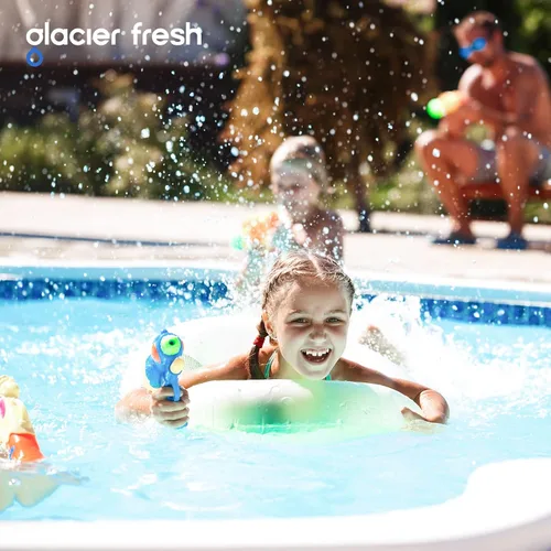 Vista 7 de GLACIER FRESH Prefiltro de extremo de manguera de jardín para piscina, jacuzzis, spa, piscina inflable, estanques, reduce en gran medida el mal