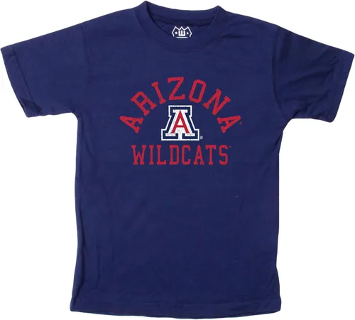 Vista 118 de Wes and Willy Camiseta de algodón orgánico de manga corta para niños de la NCAA