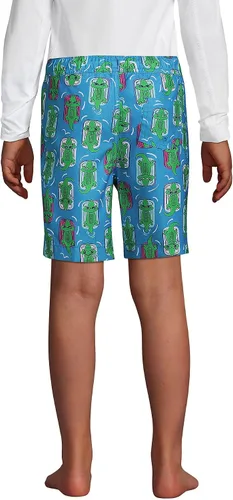 Vista 3 de Lands End Traje de baño con estampado para niños