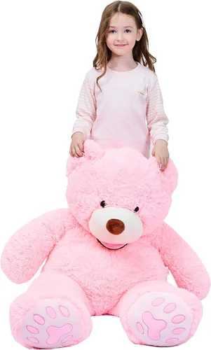Vista 8 de IKASA - Peluche gigante, oso de peluche gigante Marrón