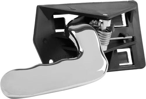 Vista 57 de TRQ Manija de puerta interior delantera izquierda cromada y negra para el lado del conductor compatible con Ford F-150 2012-2014