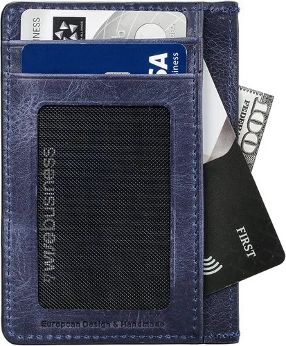 Vista 28 de Grande -3605 Estuches para tarjetas, Borgoña, Minimalista