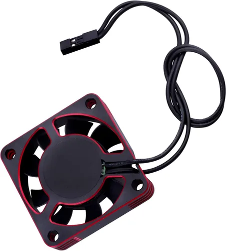 Vista 3 de Ventilador de refrigeración del motor RC de 1.575x1.575 in para RC Car Truck Buggy Crawler escala 1/8 1/10 540 550 motores sin escobillas ESC