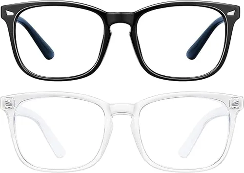 Vista 39 de hunsquer Gafas de luz azul para mujer/hombre