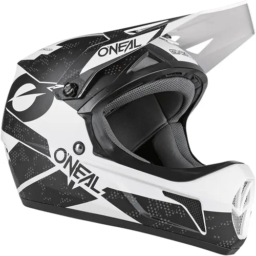 Vista 3 de O'Neal Sonus Deft - Casco para bicicleta de montaña, color negro y blanco SM
