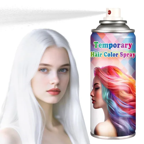 Vista 18 de Tinte en aerosol temporal para el cabello, 4.1 fl oz (rojo)