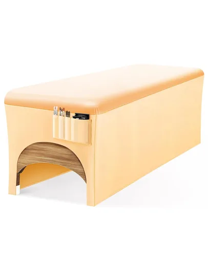 Vista 10 de Onism Funda de cama para extensiones de pestañas, cubierta de mesa de Negro