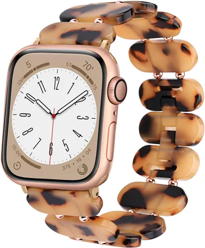 Vista 3 de Correas de resina para Apple Watch de 1.496 pulgadas, 1.575 pulgadas, 1.614 pulgadas, 1.654 pulgadas, 1.732 pulgadas, 1.772 pulgadas, 1.772