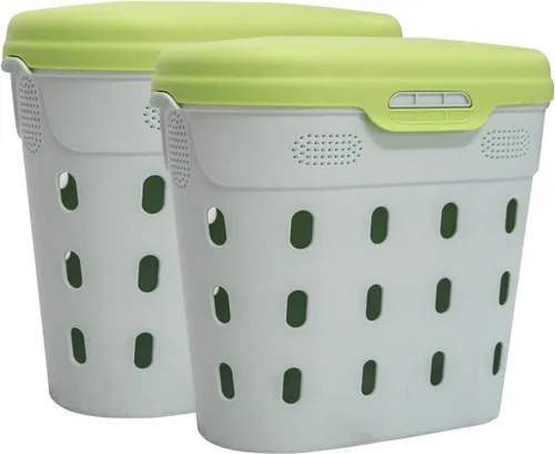 Vista 8 de Vego Garden Compostador de gusano en el suelo, contenedor de compostaje para granja al aire libre, 8 galones, sistema de compostaje sin BPA para Lima