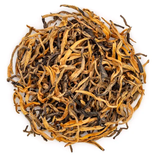 Vista 13 de oriarmcha Fengqing Dian Hong Honey Aroma – Té negro Hoja suelta Yunnan Dianhong – Té Imperial Chino de Mono Dorado – 3.53 oz Ziplock Bolsa resellable