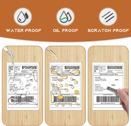 Vista 3 de MFLABEL® 1744907 Etiqueta de envío térmica para 4XL (2 rollos)