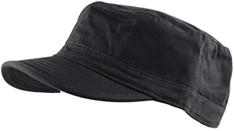 Vista 3 de El Sombrero Depot Cadet ejército algodón lavado gorra militar Sombrero