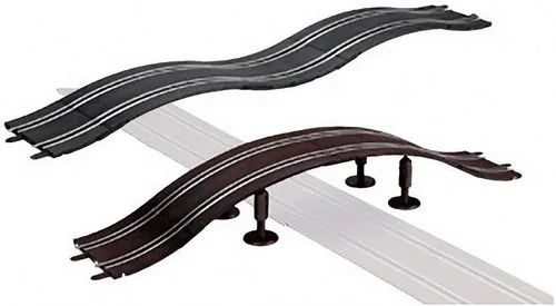 Vista 2 de Carrera 61649 Juego de jorobas/puentes, escala 1/43