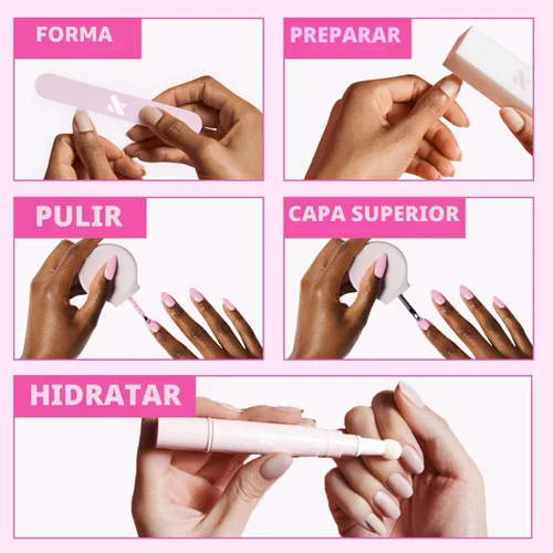 Vista 7 de Olive & June Esmalte de uñas de secado rápido Color instantáneo, de secado rápido, a prueba de manchas Fórmula vegana, libre de crueldad, sin 15