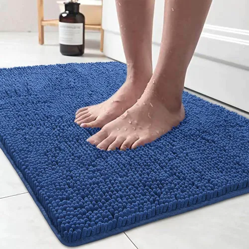Vista 73 de LOCHAS - Alfombra de baño de lujo lanuda de 24 x 17 pulgadas, color beige