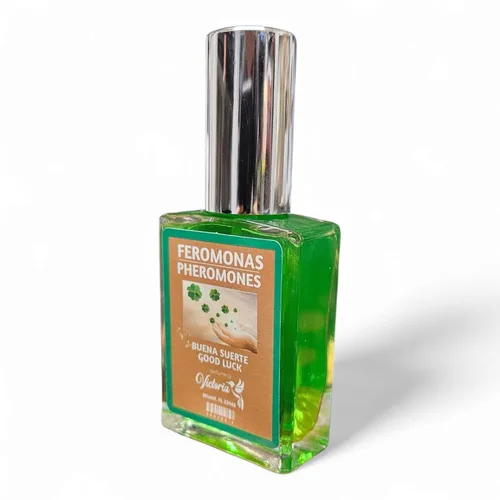 Vista 5 de Feromona Good Luck - Perfume de atracción unisex por Victoria - Buena Suerte - Botella de 1 oz