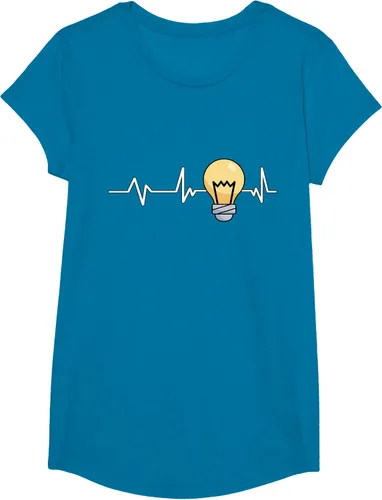 Vista 72 de Bombilla Heartbeat bombilla regalo bombilla bombilla camiseta Negro