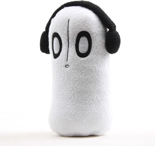 Vista 3 de Ghost Napstablook - Juguete de peluche de 10 pulgadas, figura de girasol para regalo