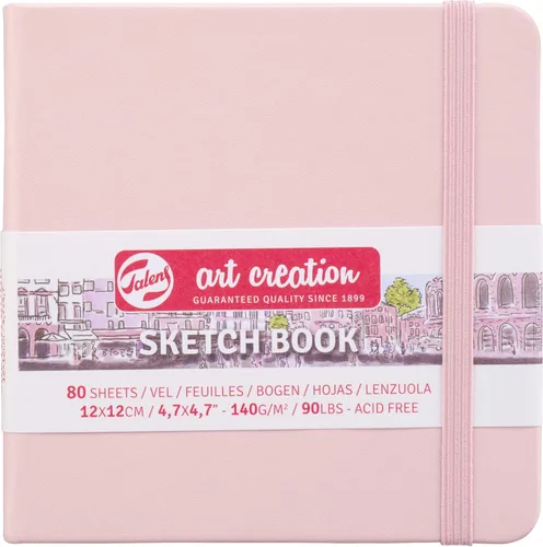 Vista 24 de Talens Art Creation Cuaderno de bocetos 80 hojas, 5.1 in x 8.3 in, negro