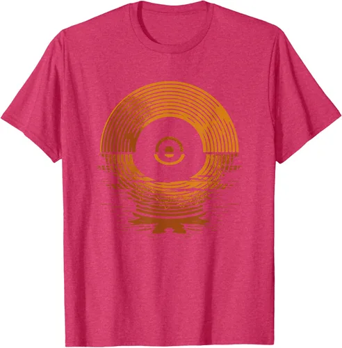 Vista 27 de Vinyl LP Records - Camiseta de vinilo Sunset Negro