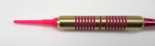 Vista 2 de US Darts - Pink Passion - Dardos de punta suave de 0.56 oz para las damas - Paquete Deluxe