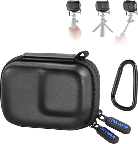 Vista 12 de NEEWER Bolsa de transporte para bolsillo 4 bolsillos 3, protección a prueba de polvo, a prueba de salpicaduras, absorción de golpes, resistente a