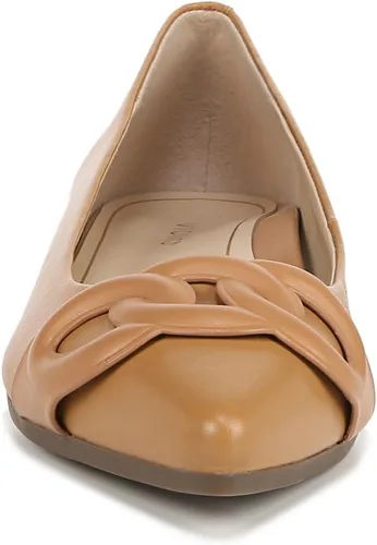 Vista 6 de Vionic Zapatos planos de ballet Arielle para mujer, con puntera puntiaguda, que incluyen una plantilla de soporte de arco integrada que corrige