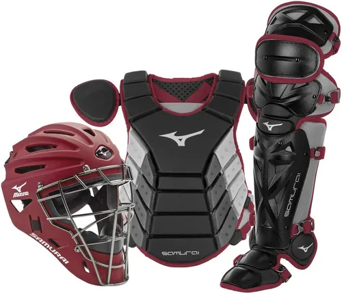 Vista 19 de Mizuno Samurai Baseball Boxed Catcher's Gear Set