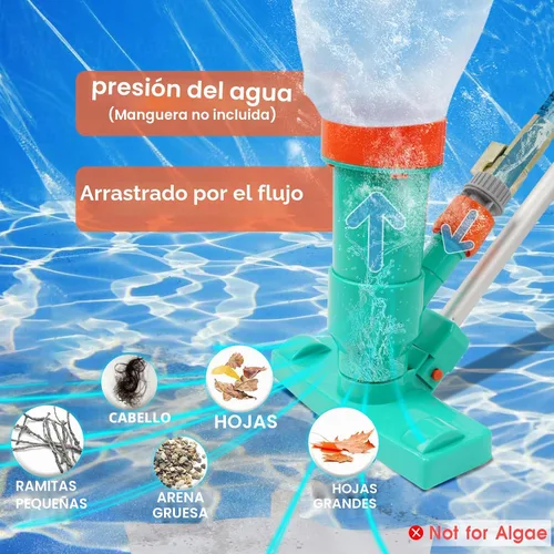 Vista 5 de Mejora el limpiador subacuático de chorro de vacío de piscina sobre