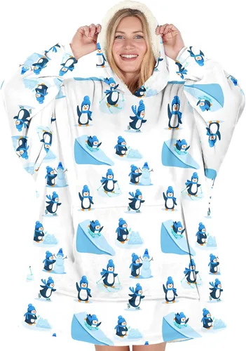 Vista 8 de Warmstorey Manta con Capucha Portátil para Mamá Esposa La Mejor Sudadera de Todos los Tiempos - Regalo de Navidad del Esposo Hija Aniversario