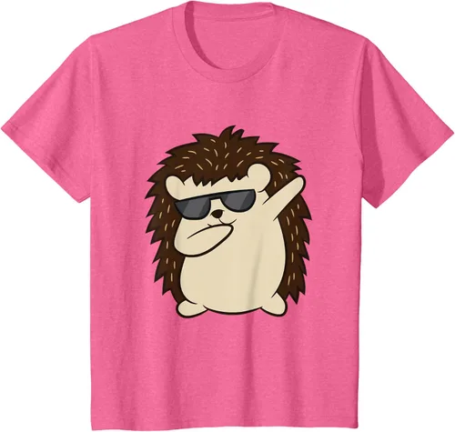 Vista 58 de Dabbing Hedgehog Funny Hedgehog Camiseta S