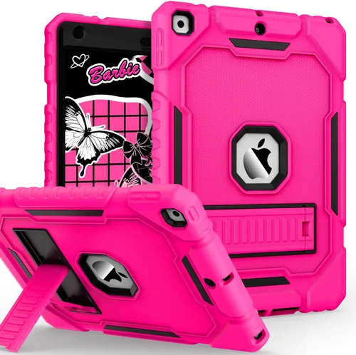 Vista 18 de ZoneFoker Funda para iPad de 9ª/8ª/7ª generación 2021/2020/2019 (10.2 pulgadas), Resistente de Servicio Pesado Grado Militar a Prueba de Golpes