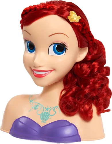 Vista 6 de Disney Princess Ariel Styling Head, 14 piezas, juego de simulación