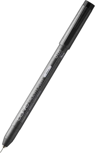 Vista 11 de Copic Marcadores Multiliner 0.1 Tinta a base de pigmentos negros 0.1 - Negro