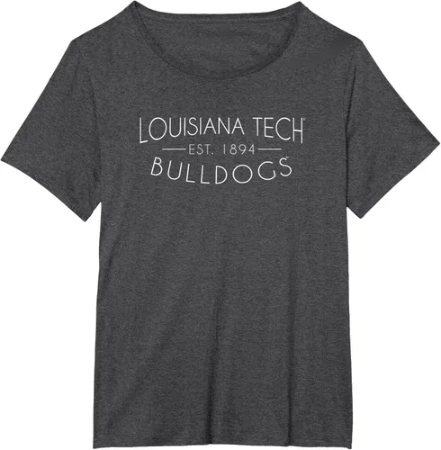 Vista 6 de Camiseta simple de Louisiana Tech Bulldogs, Negro