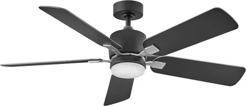 Vista 12 de Hinkley Afton Ventilador de techo interior de 52 pulgadas con luz, estilo tradicional, 5 aspas reversibles, unidad de control de pared de 4 Blanco