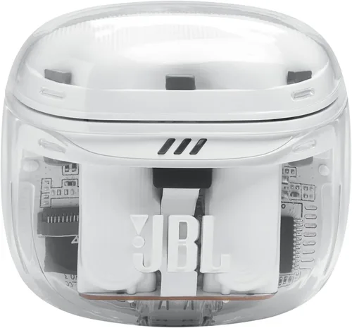 Vista 4 de JBL Tune Flex 2 Ghost Edition - True Wireless Noise Cancelling Earbuds - Ghost White 11.4 x 11.4 in