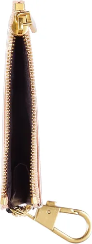 Vista 27 de SEAVILIA Tarjetero llavero cartera para mujer con ventana de identificación RFID monedero regalo abeja delgada minimalista pequeña cartera