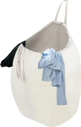Vista 10 de MCleanPin Bolsas de lavandería lavables con asas, bolsas de almacenamiento de ropa sucia de 140 L para cesta de lavandería y cesta con forro