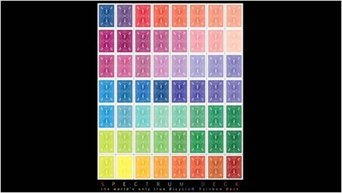 Vista 3 de Bicycle Spectrum Juego de cartas