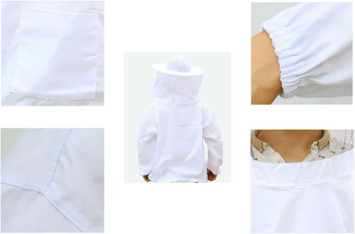 Vista 2 de Xgunion Traje de apicultor profesional, con chaqueta, pantalones y guantes