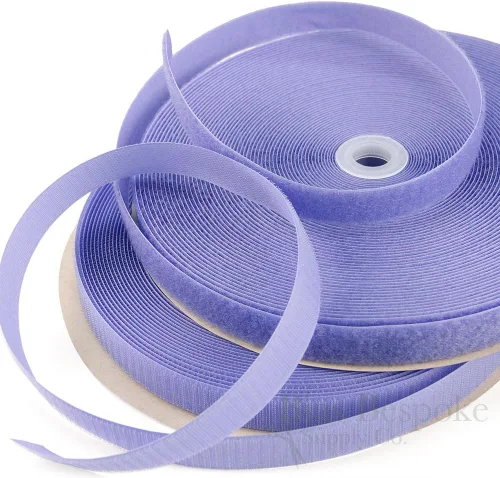 Vista 6 de Rollos de cinta de fijación con gancho y bucle para coser de 5/8 pulgadas de ancho, color verde césped Astro (neón)