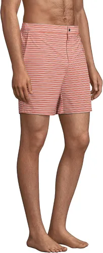 Vista 4 de Lands' End Men's Lined 7in Hybrid Swim Shorts
